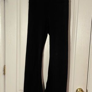 Black Flared Leggings